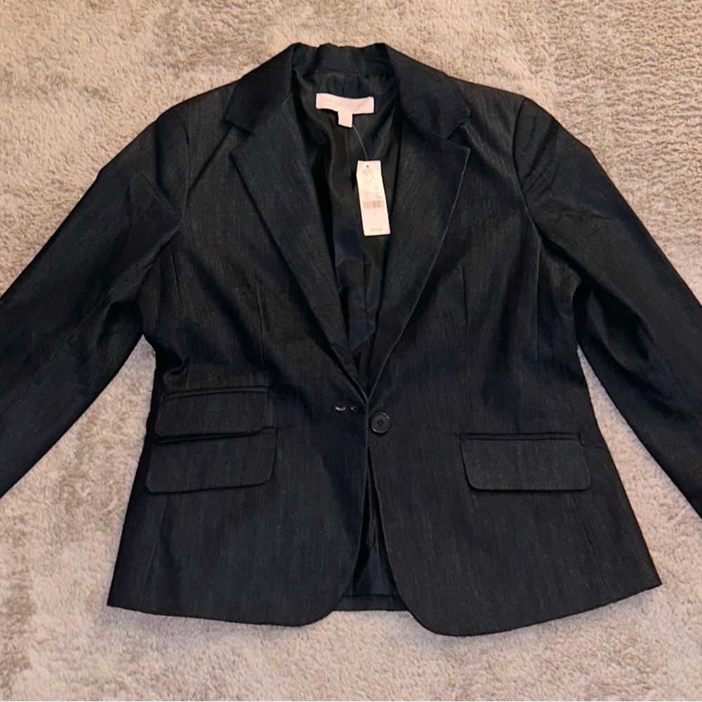 NWT Navy Blue Blazer New York & Company size 10